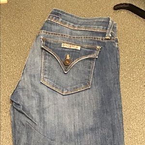 Hudson size 27 never worn back flap  jeans